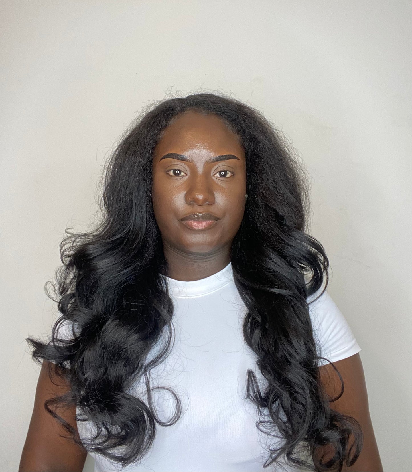 NYUKU - BODYWAVE BLEND SYNTHETIC HALF WIG