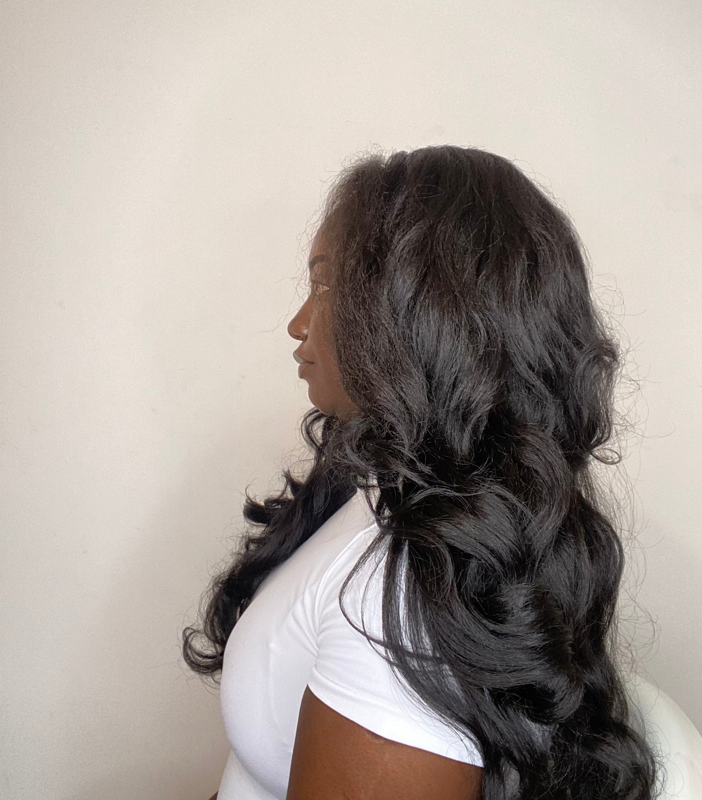 NYUKU - BODYWAVE BLEND SYNTHETIC HALF WIG