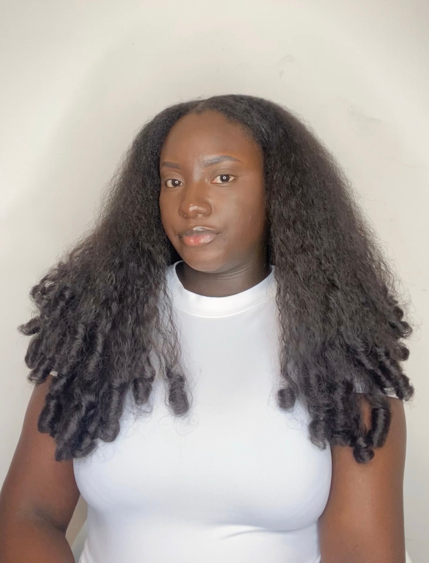 GINCHAM COILY SYNTHETIC U-PART WIG