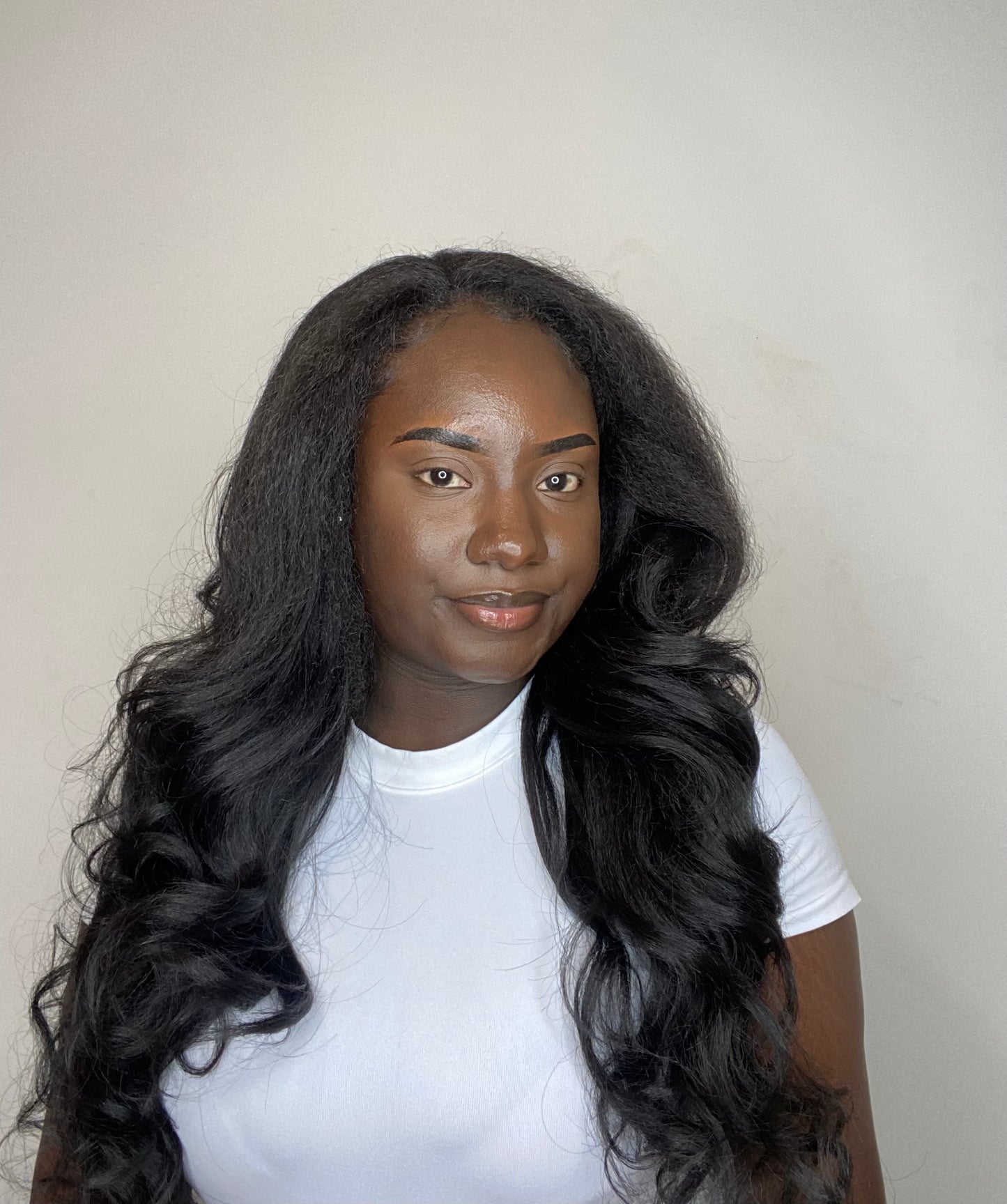 NYUKU - BODYWAVE BLEND SYNTHETIC HALF WIG