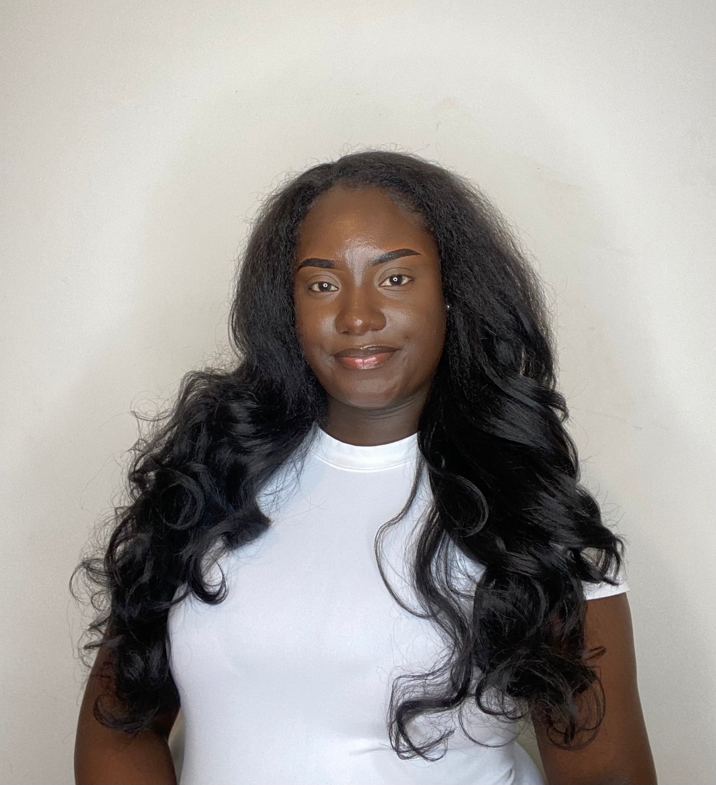 NYUKU - BODYWAVE BLEND SYNTHETIC HALF WIG