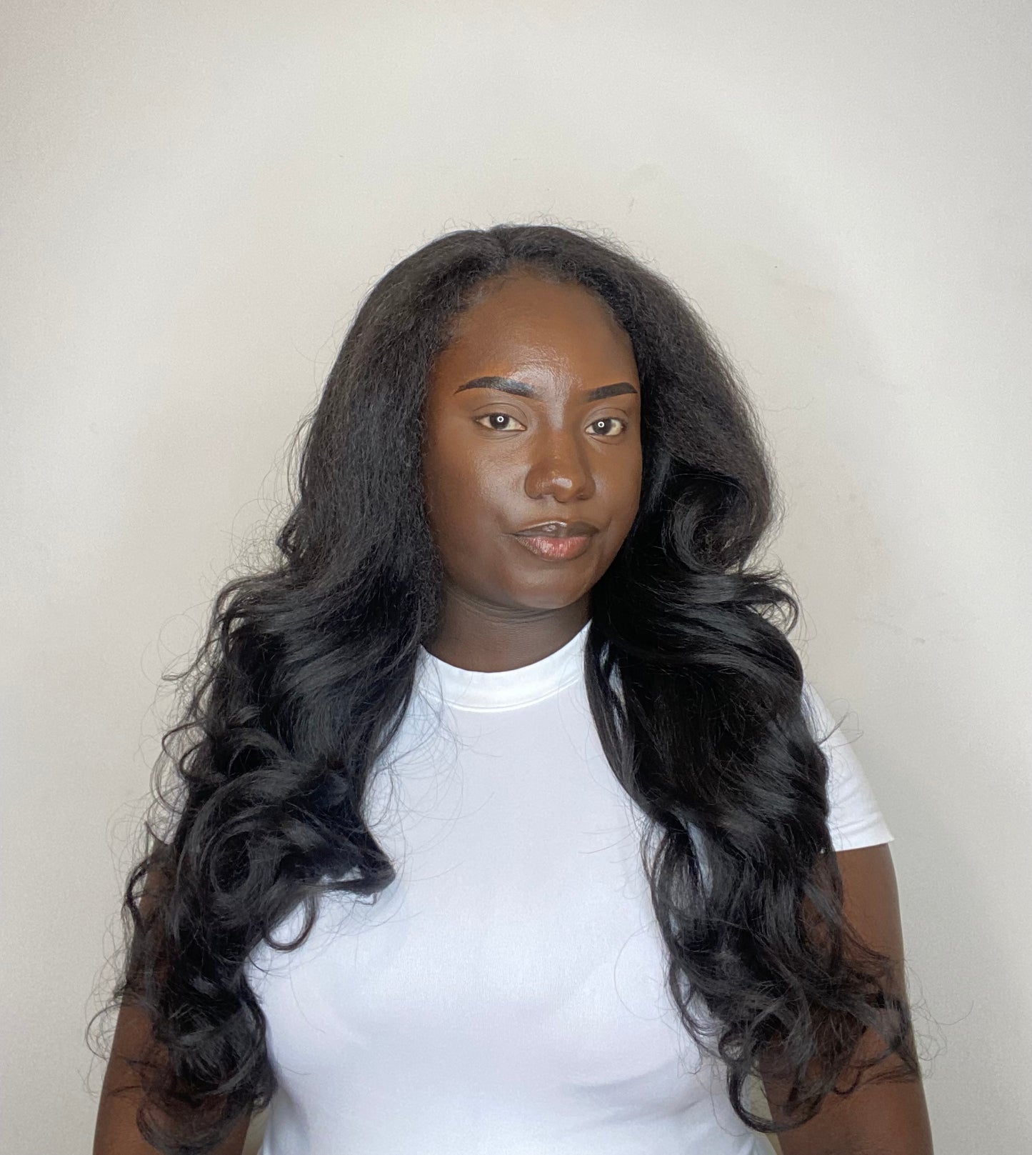 NYUKU - BODYWAVE BLEND SYNTHETIC HALF WIG