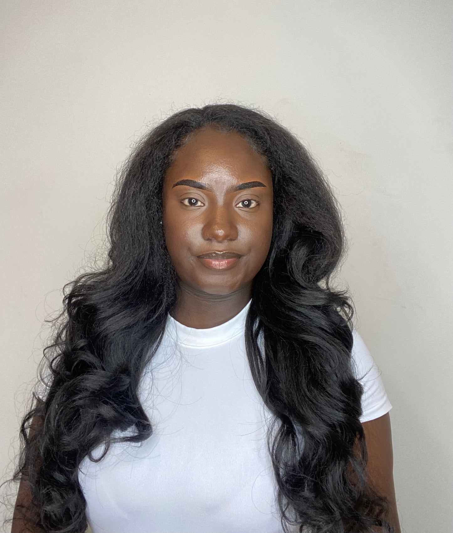 NYUKU - BODYWAVE BLEND SYNTHETIC HALF WIG