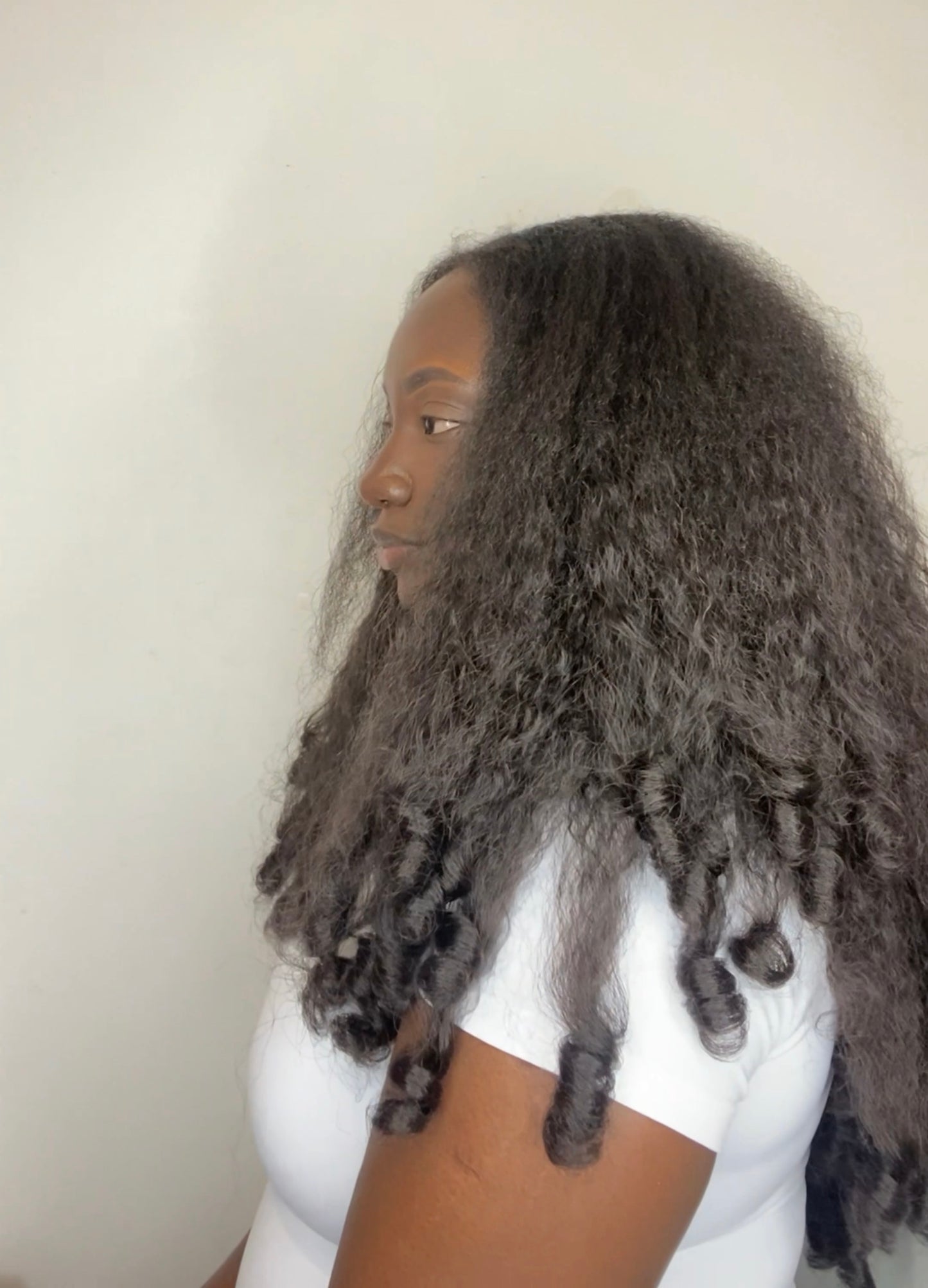 GINCHAM COILY SYNTHETIC U-PART WIG