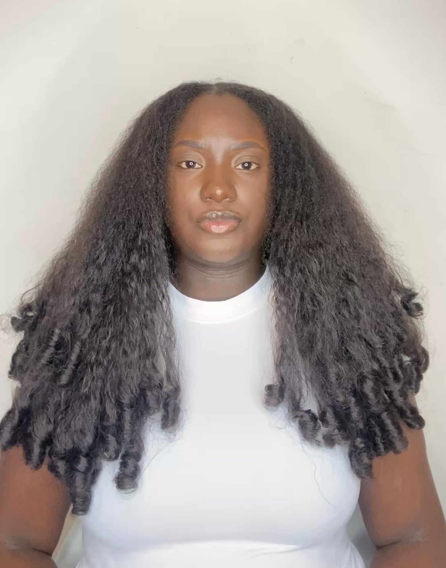 GINCHAM COILY SYNTHETIC U-PART WIG