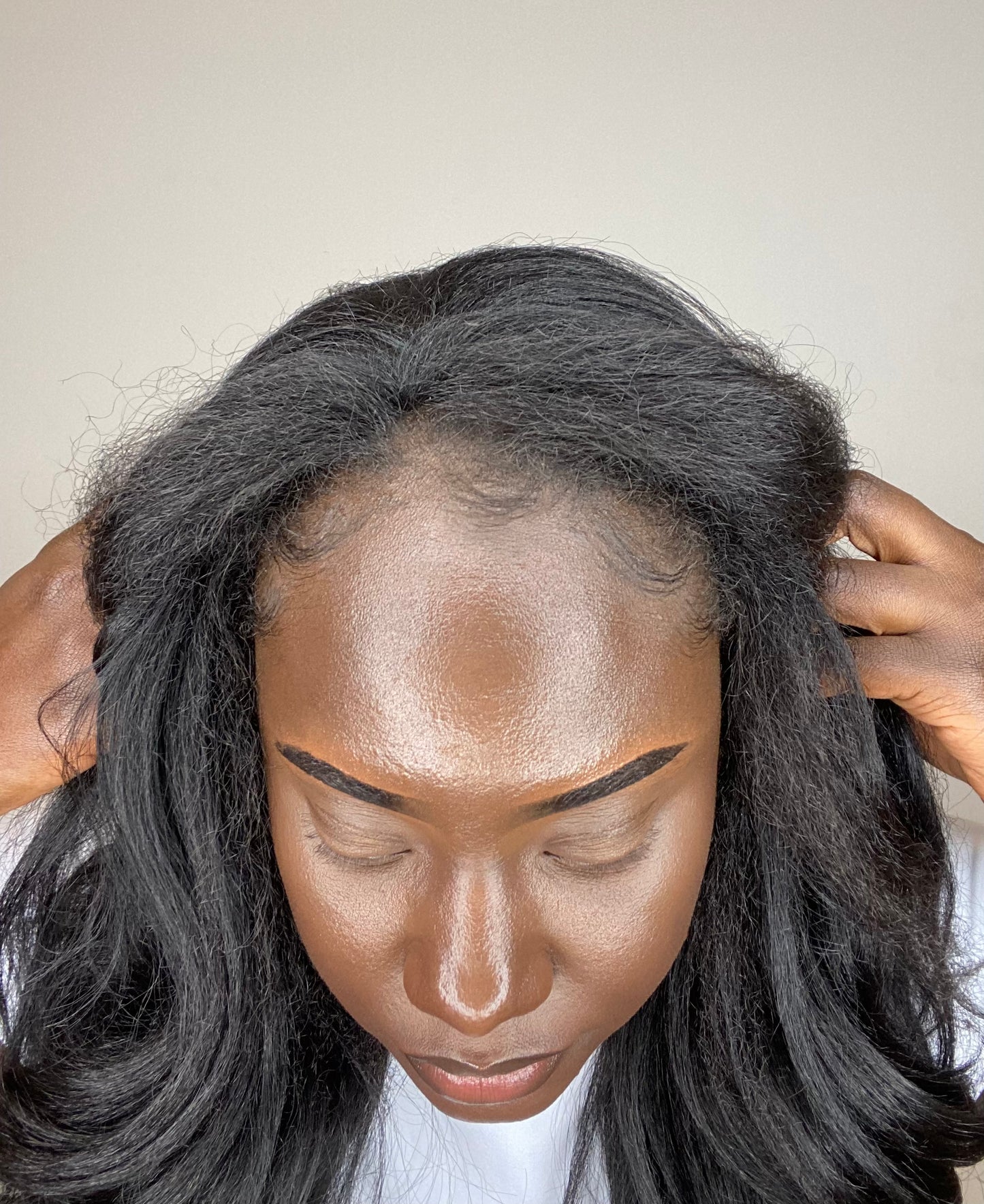 NYUKU - BODYWAVE BLEND SYNTHETIC HALF WIG