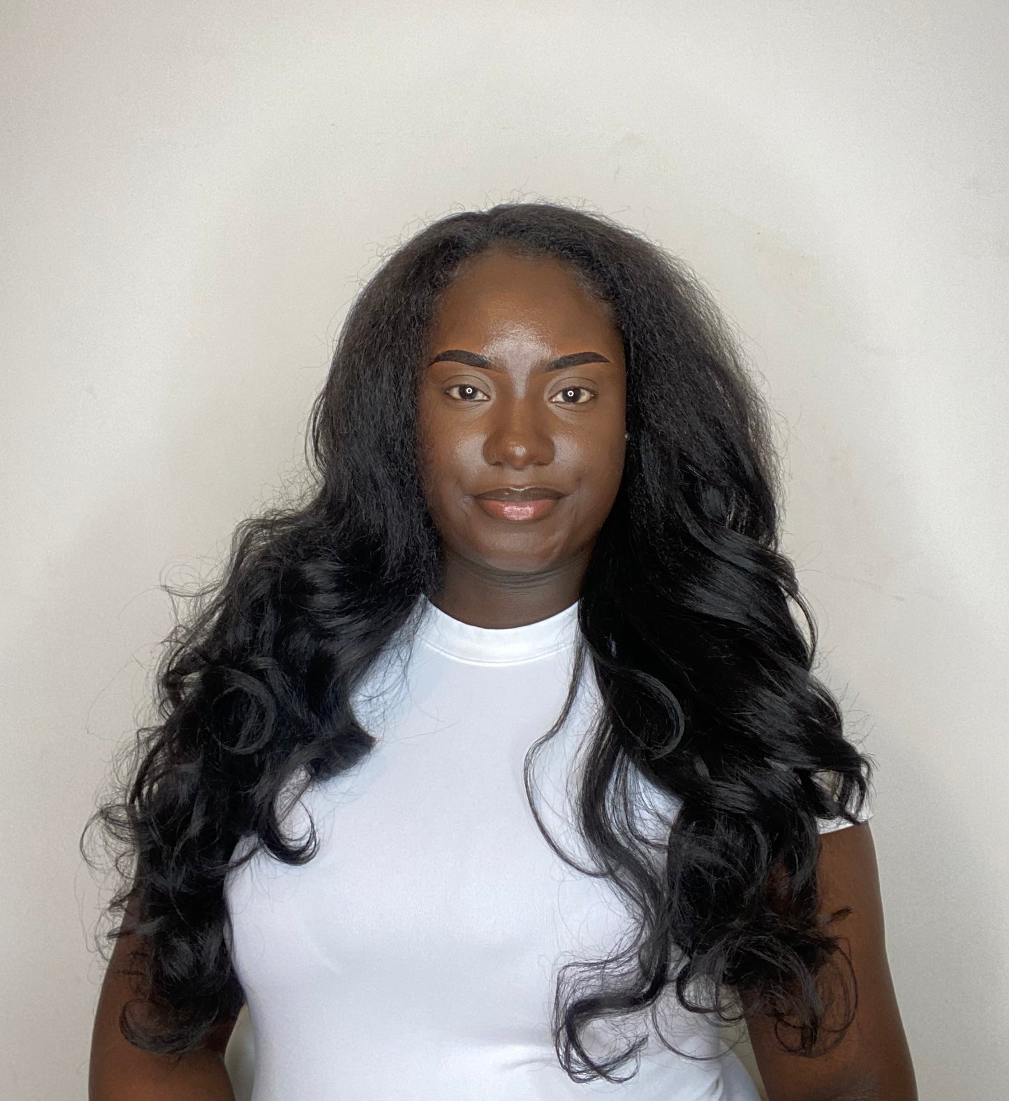 NYUKU - BODYWAVE BLEND SYNTHETIC HALF WIG