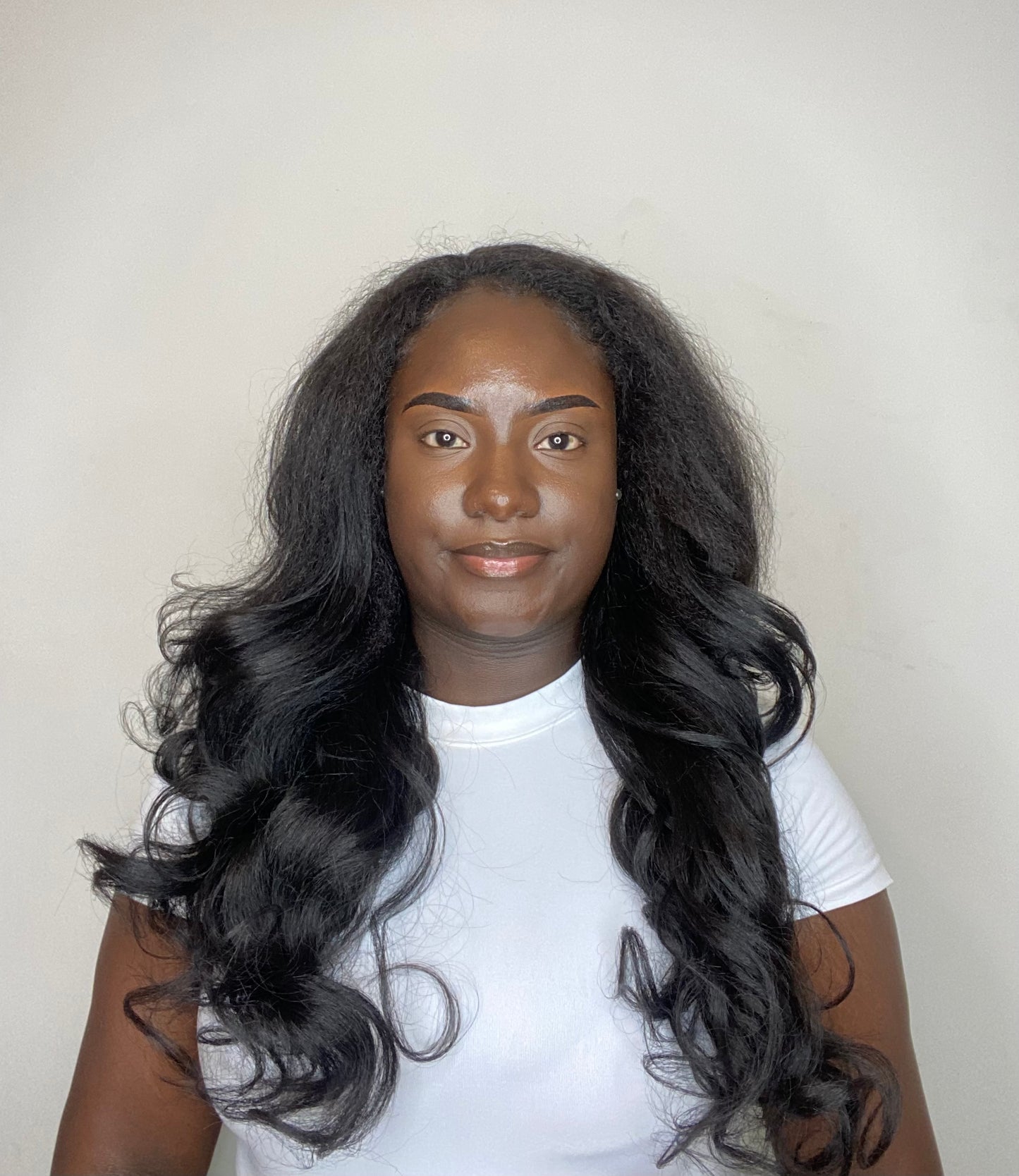 NYUKU - BODYWAVE BLEND SYNTHETIC HALF WIG