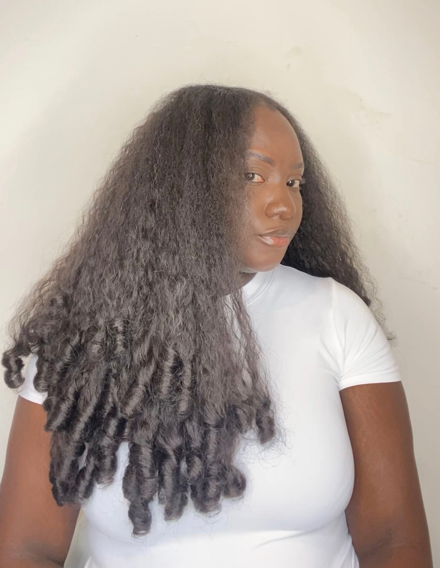 GINCHAM COILY SYNTHETIC U-PART WIG