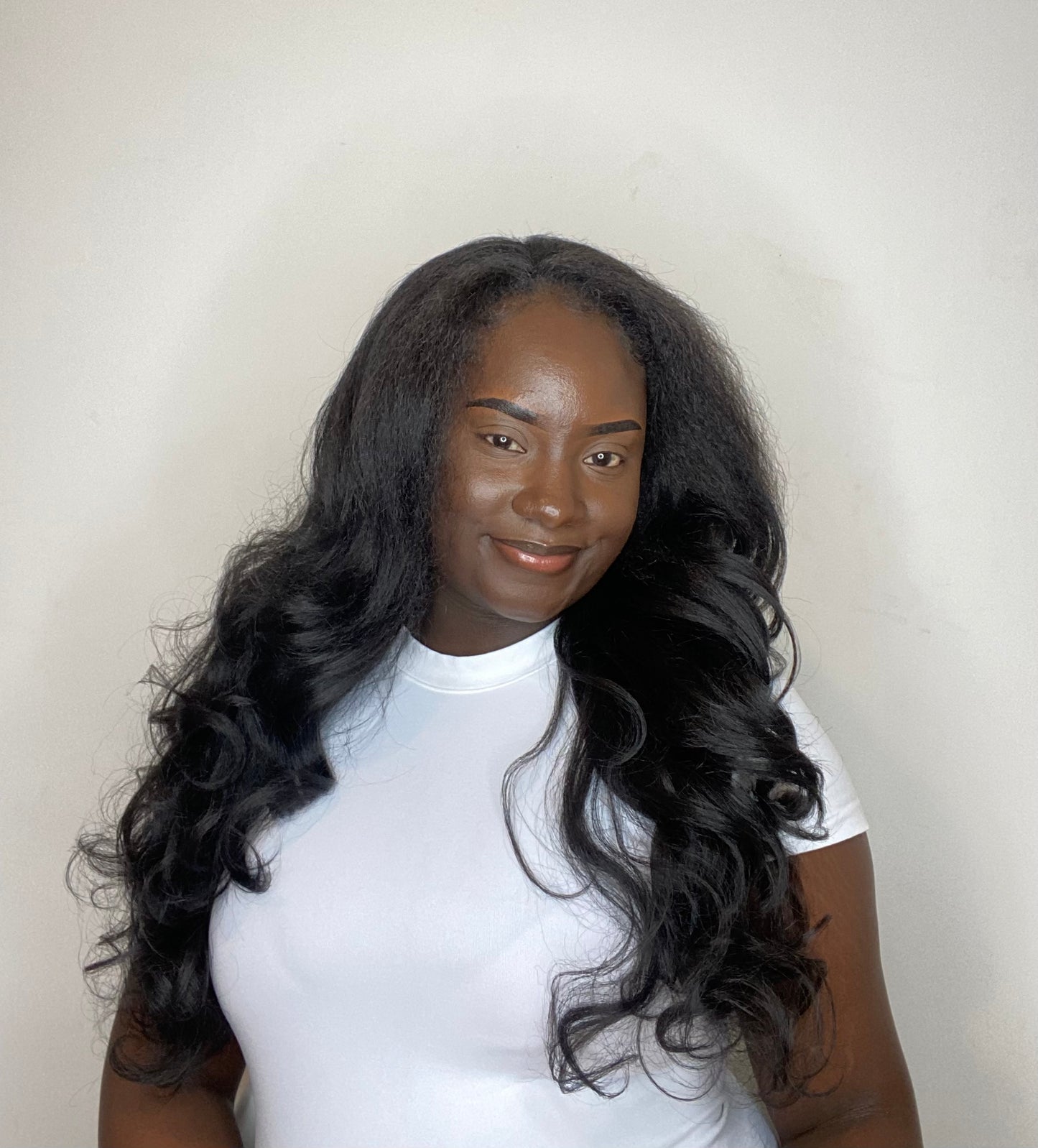 NYUKU - BODYWAVE BLEND SYNTHETIC HALF WIG