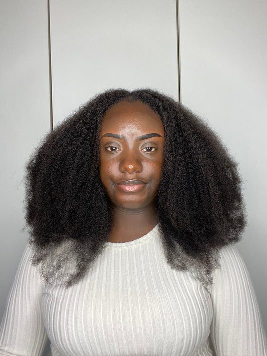 DEBO - HUMAN HAIR U-PART WIG